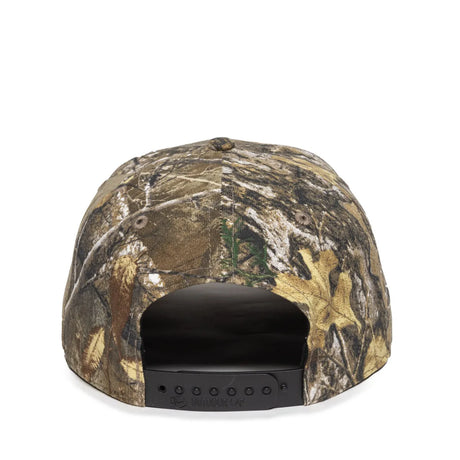Outdoor Cap OC871CAMO Canvas Camo Structured Solid Panel Hat Unisex Accessories Hats & Caps