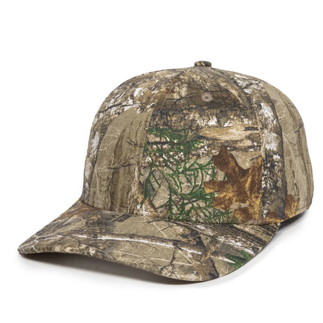 Outdoor Cap OC871CAMO Canvas Camo Structured Solid Panel Hat Unisex Accessories Hats & Caps