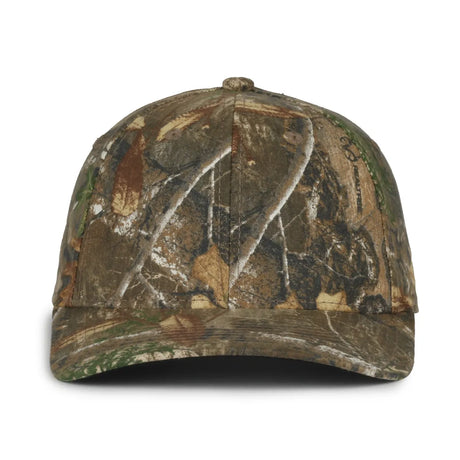 Outdoor Cap MB2021CAMO Canvas Camo Structured Solid Back Hat Unisex Accessories Hats & Caps