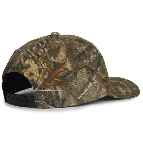 Outdoor Cap MB2021CAMO Canvas Camo Structured Solid Back Hat Unisex Accessories Hats & Caps