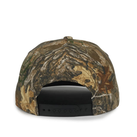 Outdoor Cap MB2021CAMO Canvas Camo Structured Solid Back Hat Unisex Accessories Hats & Caps