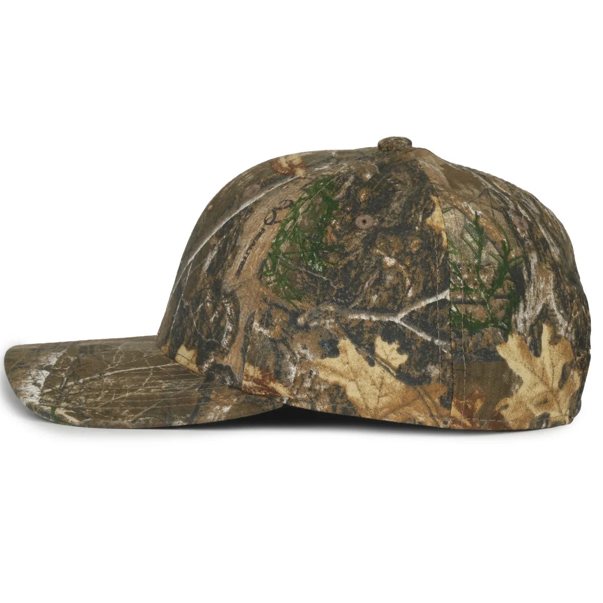 Outdoor Cap MB2021CAMO Canvas Camo Structured Solid Back Hat Unisex Accessories Hats & Caps