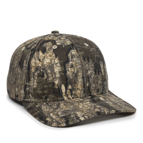 Outdoor Cap OC871CAMO Canvas Camo Structured Solid Panel Hat Unisex Accessories Hats & Caps