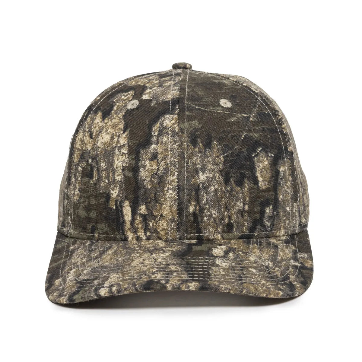 Outdoor Cap OC871CAMO Canvas Camo Structured Solid Panel Hat Unisex Accessories Hats & Caps