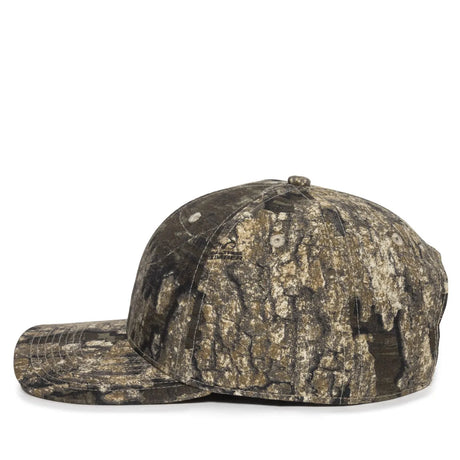 Outdoor Cap OC871CAMO Canvas Camo Structured Solid Panel Hat Unisex Accessories Hats & Caps