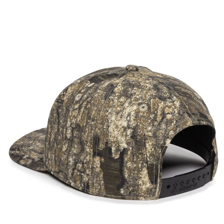 Outdoor Cap OC871CAMO Canvas Camo Structured Solid Panel Hat Unisex Accessories Hats & Caps