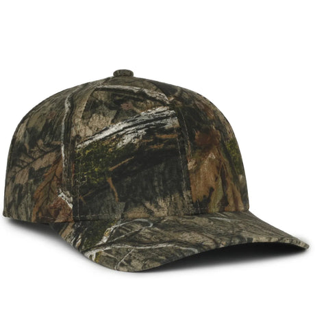 Outdoor Cap MB2021CAMO Canvas Camo Structured Solid Back Hat Unisex Accessories Hats & Caps