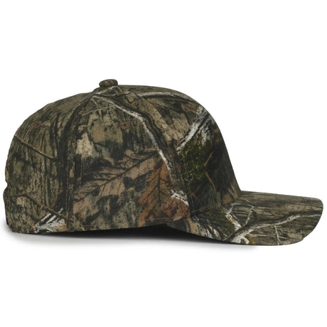 Outdoor Cap MB2021CAMO Canvas Camo Structured Solid Back Hat Unisex Accessories Hats & Caps