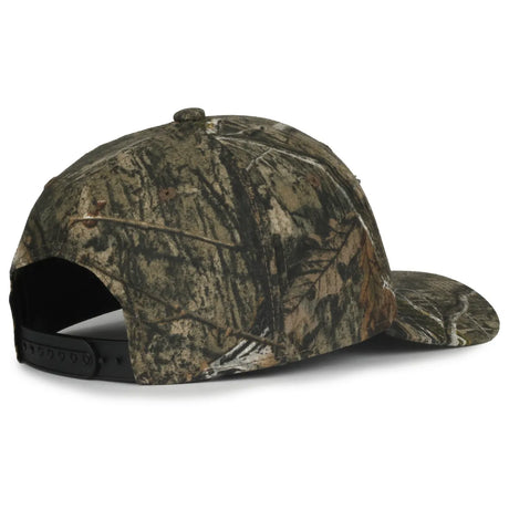 Outdoor Cap MB2021CAMO Canvas Camo Structured Solid Back Hat Unisex Accessories Hats & Caps