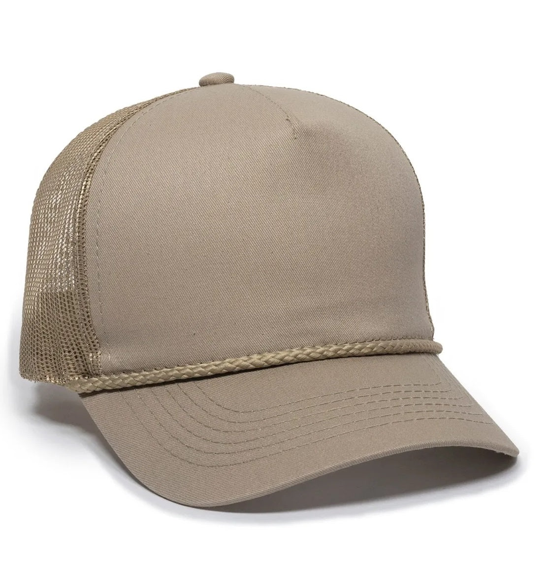 Outdoor Cap GL-155 Visor with Cord Structured Trucker Hat-1