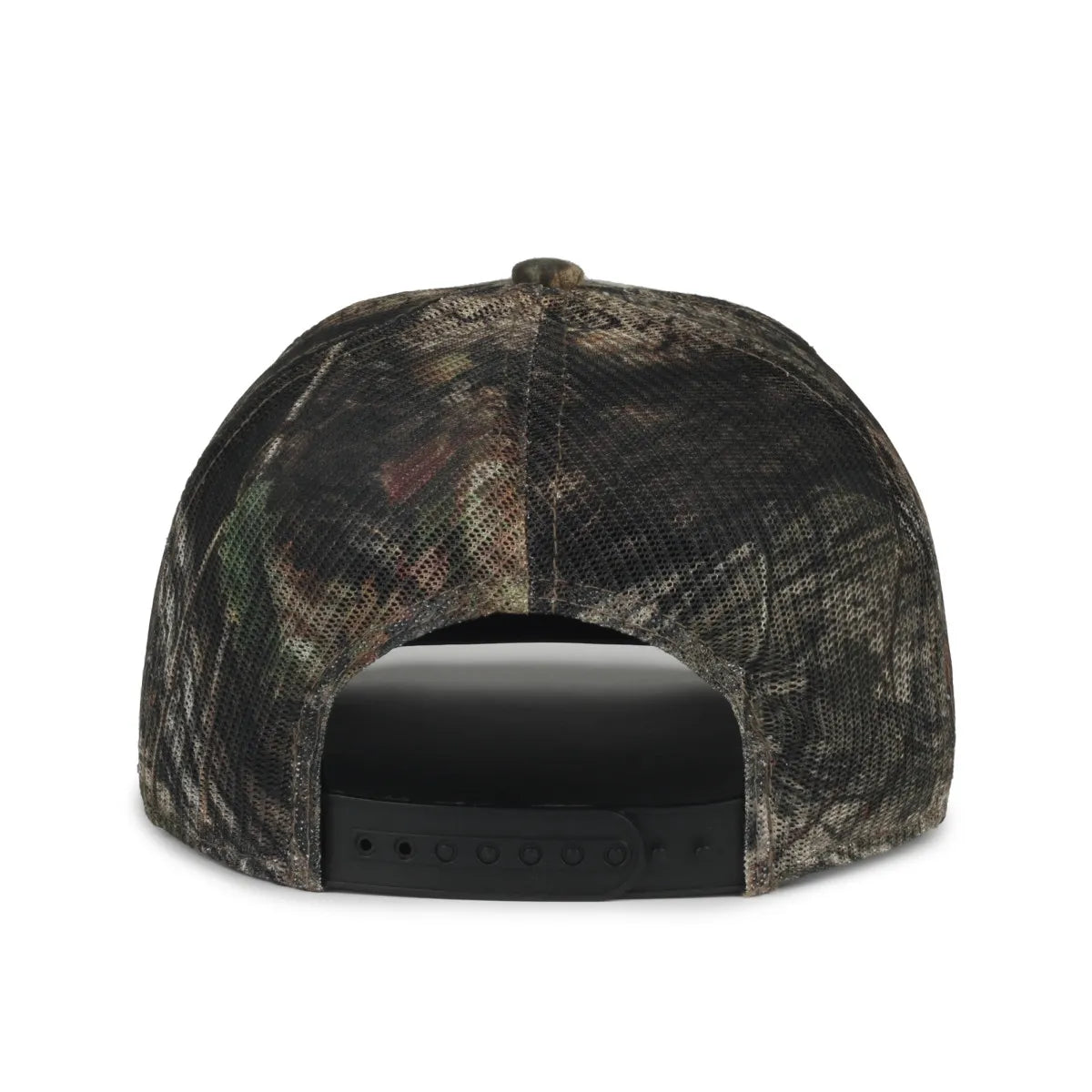 Outdoor Cap MB2020CAMO Canvas Camo Contrast Structured Trucker Hat Unisex Accessories Hats & Caps