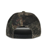 Outdoor Cap MB2020CAMO Canvas Camo Contrast Structured Trucker Hat Unisex Accessories Hats & Caps