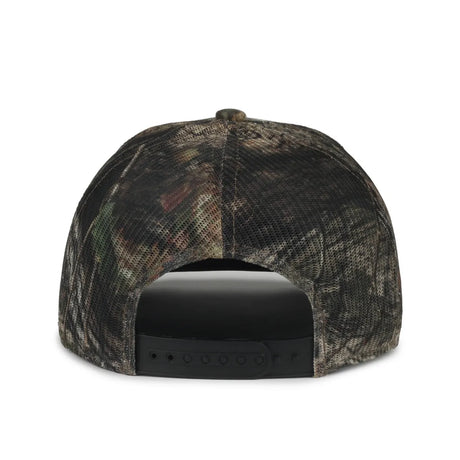 Outdoor Cap MB2020CAMO Canvas Camo Contrast Structured Trucker Hat Unisex Accessories Hats & Caps