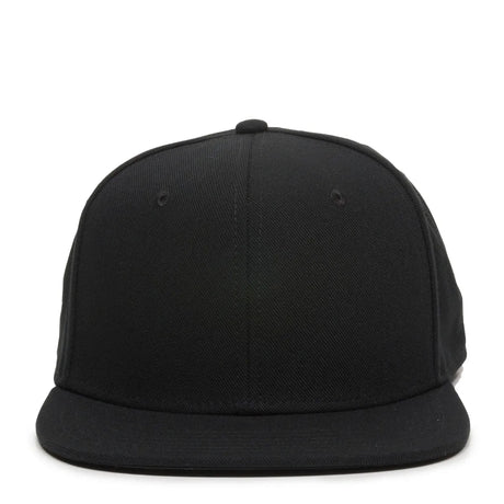 Outdoor Cap REDLBL101 Flat Bill Structured Solid Back Hat Unisex Accessories Hats & Caps