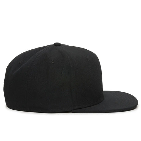 Outdoor Cap REDLBL101 Flat Bill Structured Solid Back Hat Unisex Accessories Hats & Caps