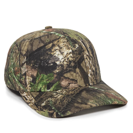 Outdoor Cap OC871CAMO Canvas Camo Structured Solid Panel Hat Unisex Accessories Hats & Caps