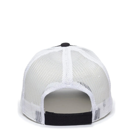 Outdoor Cap FWT-130L Garment Washed Cotton Twill Unstructured Trucker Hat Unisex Accessories Hats & Caps