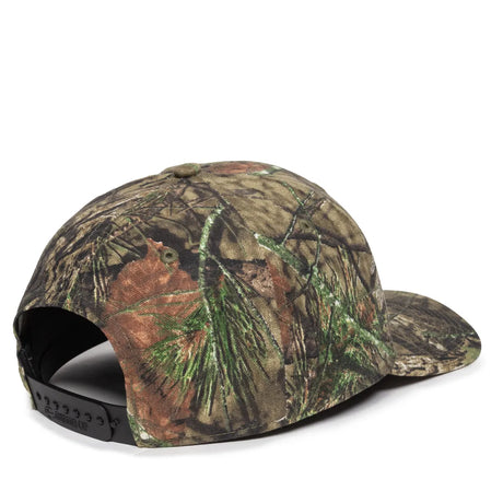 Outdoor Cap OC871CAMO Canvas Camo Structured Solid Panel Hat Unisex Accessories Hats & Caps
