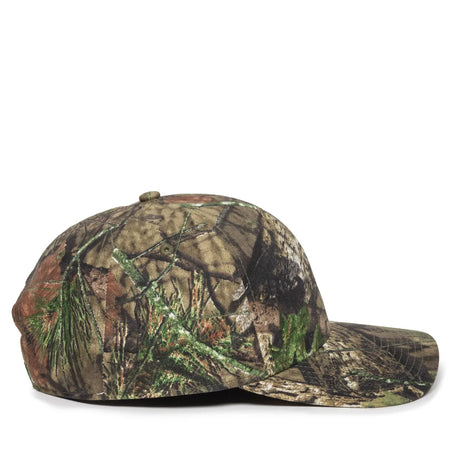 Outdoor Cap OC871CAMO Canvas Camo Structured Solid Panel Hat Unisex Accessories Hats & Caps