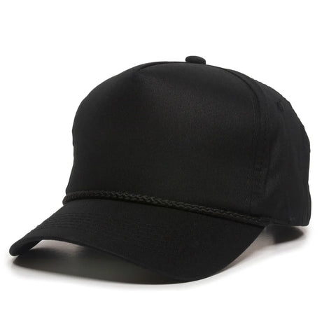 Outdoor Cap GL-555 Corded Visor Structured Solid Back Hat Unisex Accessories Hats & Caps