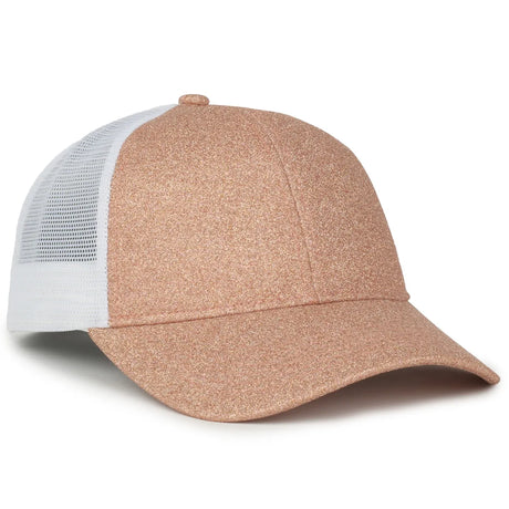 Outdoor Cap OCGLTR Glitter Fabric Structured Trucker Hat Unisex Accessories Hats & Caps