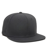 Outdoor Cap REDLBL101 Flat Bill Structured Solid Back Hat Unisex Accessories Hats & Caps