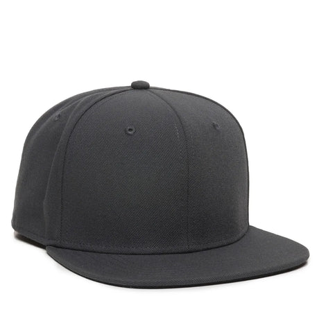 Outdoor Cap REDLBL101 Flat Bill Structured Solid Back Hat Unisex Accessories Hats & Caps