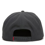 Outdoor Cap REDLBL101 Flat Bill Structured Solid Back Hat Unisex Accessories Hats & Caps