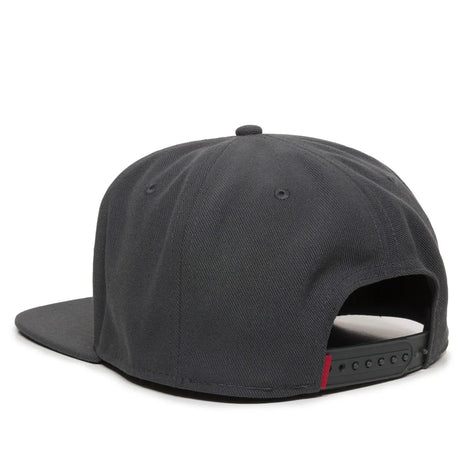 Outdoor Cap REDLBL101 Flat Bill Structured Solid Back Hat Unisex Accessories Hats & Caps