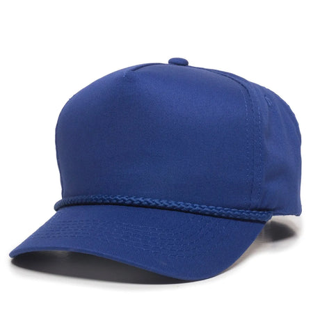 Outdoor Cap GL-555 Corded Visor Structured Solid Back Hat Unisex Accessories Hats & Caps
