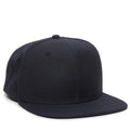 Outdoor Cap REDLBL101 Flat Bill Structured Solid Back Hat Unisex Accessories Hats & Caps