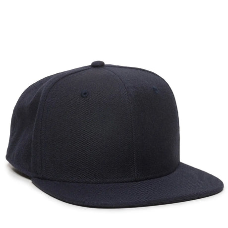 Outdoor Cap REDLBL101 Flat Bill Structured Solid Back Hat Unisex Accessories Hats & Caps