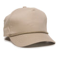 Outdoor Cap GL-555 Corded Visor Structured Solid Back Hat Unisex Accessories Hats & Caps