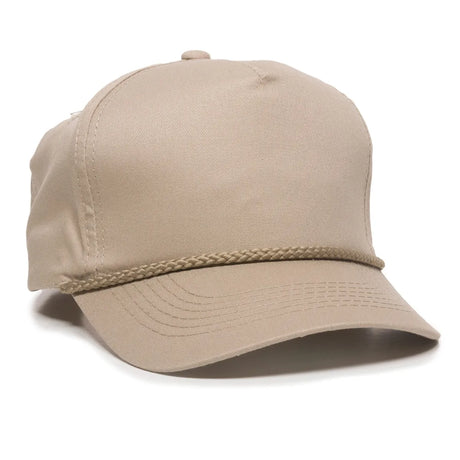 Outdoor Cap GL-555 Corded Visor Structured Solid Back Hat Unisex Accessories Hats & Caps