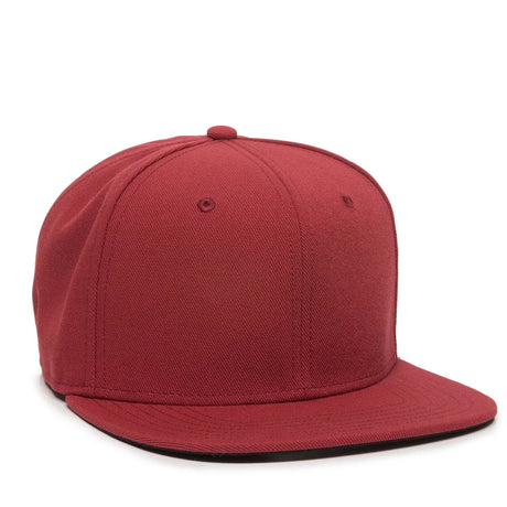 Outdoor Cap REDLBL101 Flat Bill Structured Solid Back Hat Unisex Accessories Hats & Caps
