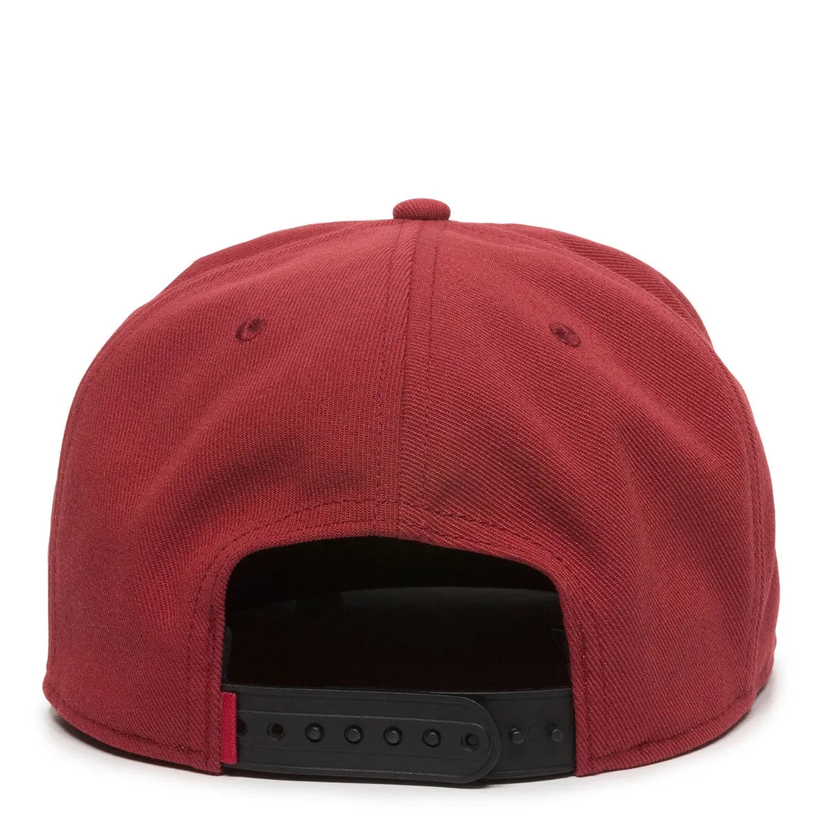 Outdoor Cap REDLBL101 Flat Bill Structured Solid Back Hat Unisex Accessories Hats & Caps