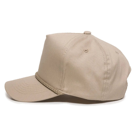 Outdoor Cap GL-555 Corded Visor Structured Solid Back Hat Unisex Accessories Hats & Caps