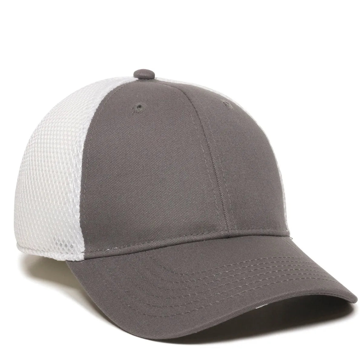 Outdoor Cap SWM-600 Cotton Twill Structured Trucker Hat Unisex Accessories Hats & Caps