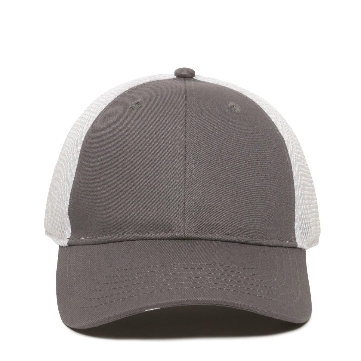 Outdoor Cap SWM-600 Cotton Twill Structured Trucker Hat Unisex Accessories Hats & Caps