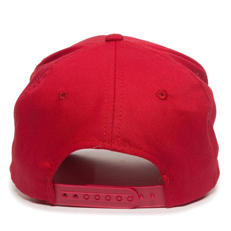 Outdoor Cap GL-555 Corded Visor Structured Solid Back Hat Unisex Accessories Hats & Caps