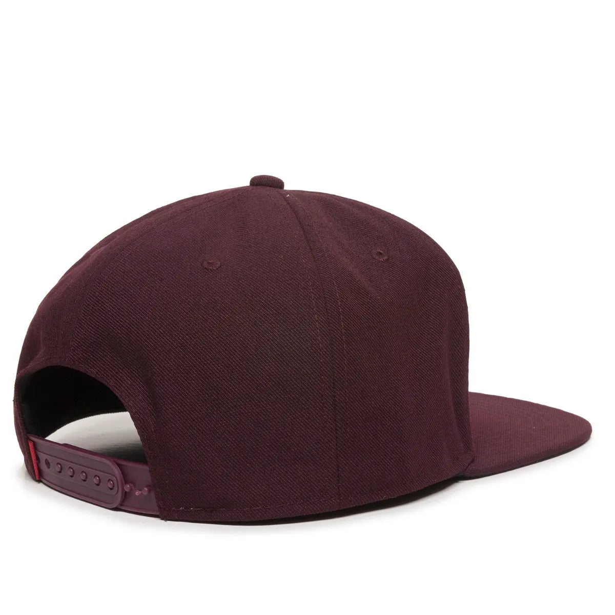Outdoor Cap REDLBL101 Flat Bill Structured Solid Back Hat Unisex Accessories Hats & Caps