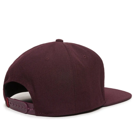 Outdoor Cap REDLBL101 Flat Bill Structured Solid Back Hat Unisex Accessories Hats & Caps