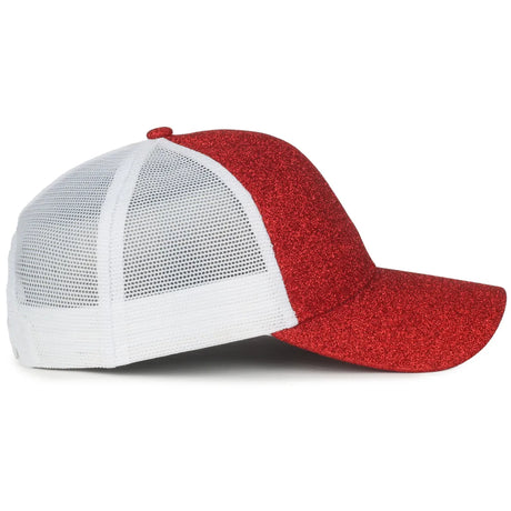 Outdoor Cap OCGLTR Glitter Fabric Structured Trucker Hat Unisex Accessories Hats & Caps