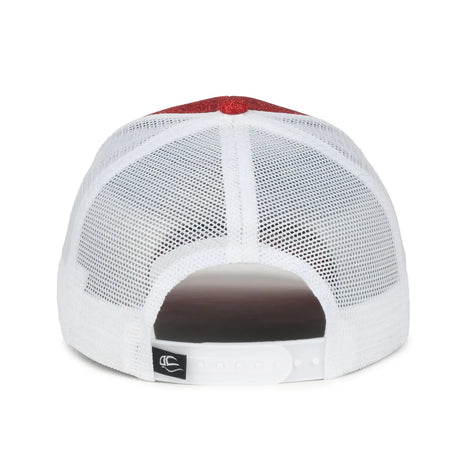 Outdoor Cap OCGLTR Glitter Fabric Structured Trucker Hat Unisex Accessories Hats & Caps
