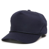 Outdoor Cap GL-555 Corded Visor Structured Solid Back Hat Unisex Accessories Hats & Caps
