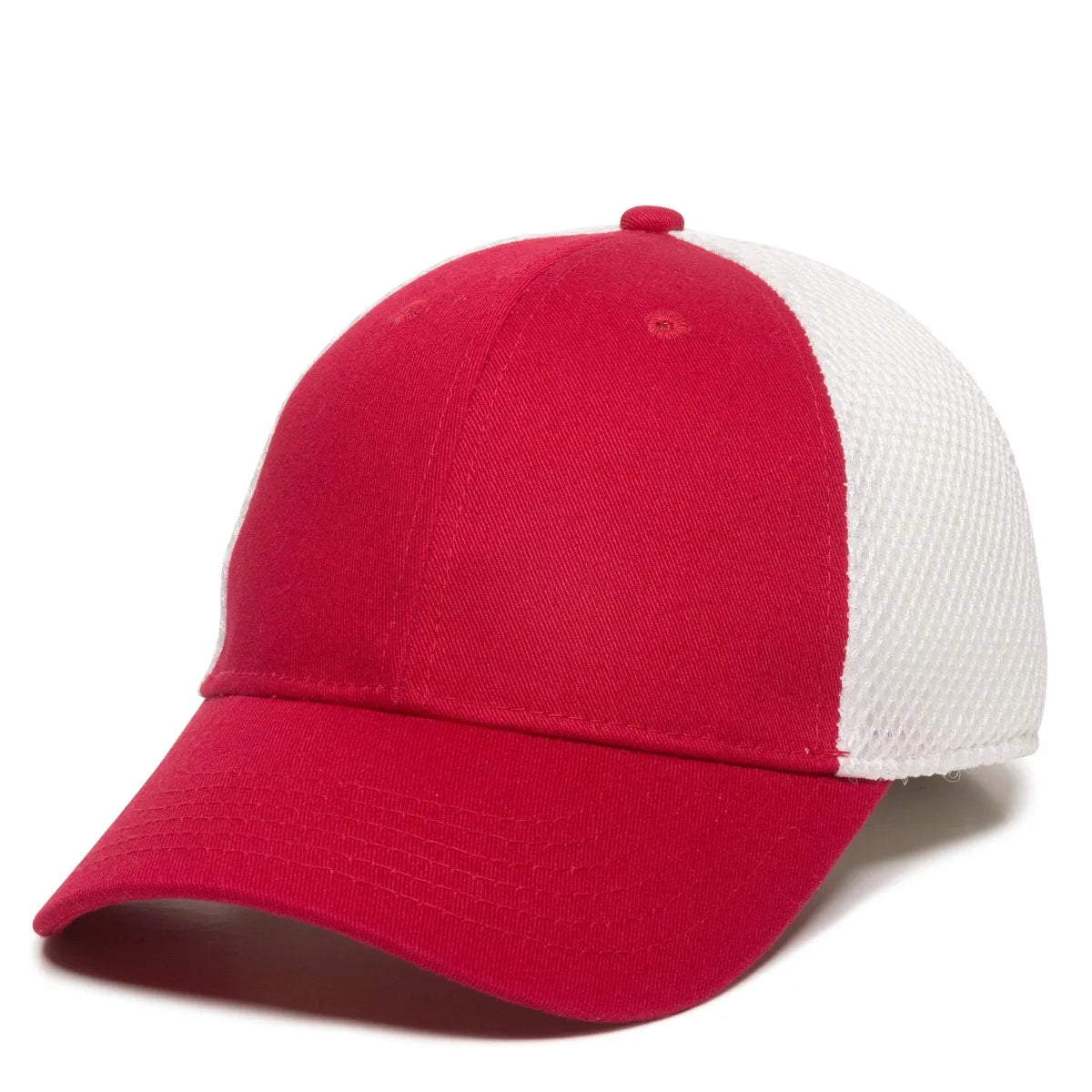 Outdoor Cap SWM-600 Cotton Twill Structured Trucker Hat Unisex Accessories Hats & Caps