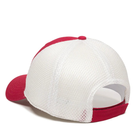Outdoor Cap SWM-600 Cotton Twill Structured Trucker Hat Unisex Accessories Hats & Caps