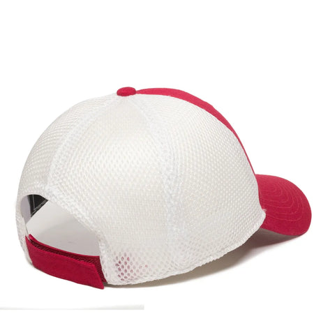 Outdoor Cap SWM-600 Cotton Twill Structured Trucker Hat Unisex Accessories Hats & Caps