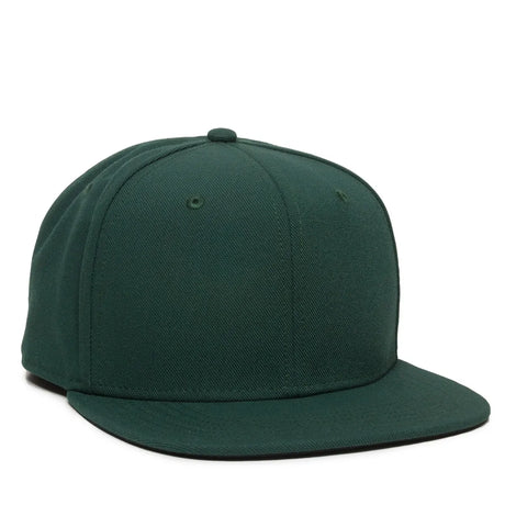 Outdoor Cap REDLBL101 Flat Bill Structured Solid Back Hat Unisex Accessories Hats & Caps