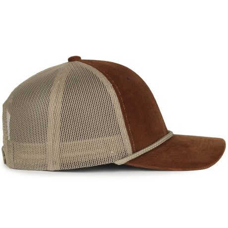 Outdoor Cap OCCORDM Corduroy Structured Trucker Hat Unisex Accessories Hats & Caps